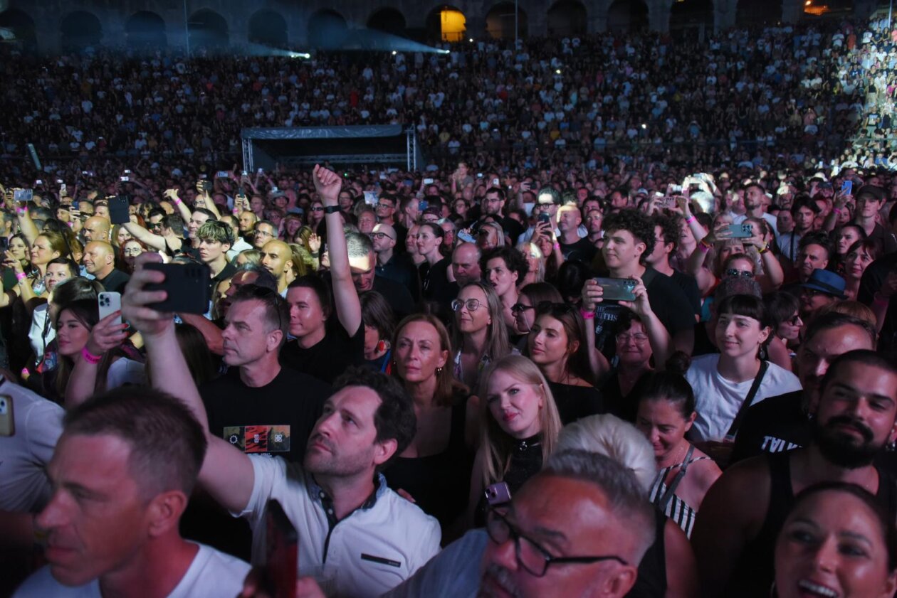Pula: Moby zaludio pulsku publiku koncertom u Areni Pula: Moby zaludio pulsku publiku koncertom u Areni