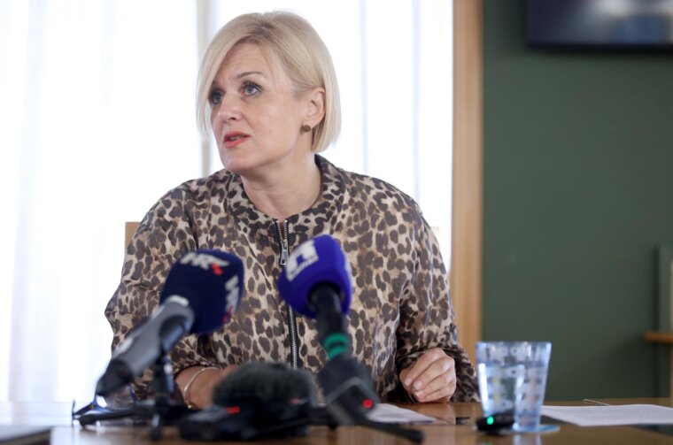 Rijeka: Gradonačelnica Rinčić na redovnoj konferenciji za medije