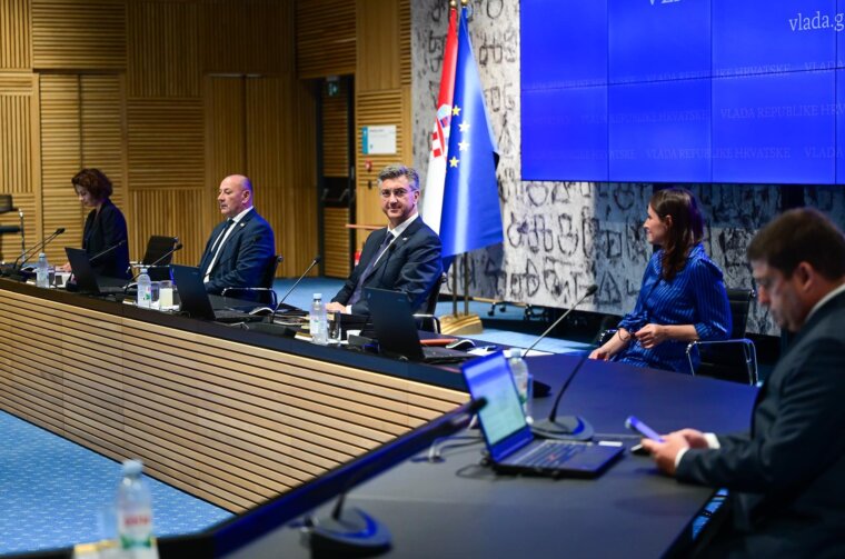 Zagreb: Sjednica Vlade Republike Hrvatske Zagreb: Sjednica Vlade Republike Hrvatske