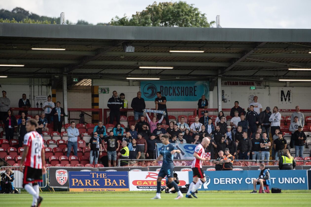 Derry, Sjeverna Irska – Utakmica 2. kola kvalifikacija UEFA Konferencijske lige HNK Rijeke protiv Derry Cityja Derry, Sjeverna Irska – Utakmica 2. kola kvalifikacija UEFA Konferencijske lige HNK Rijeke protiv Derry Cityja