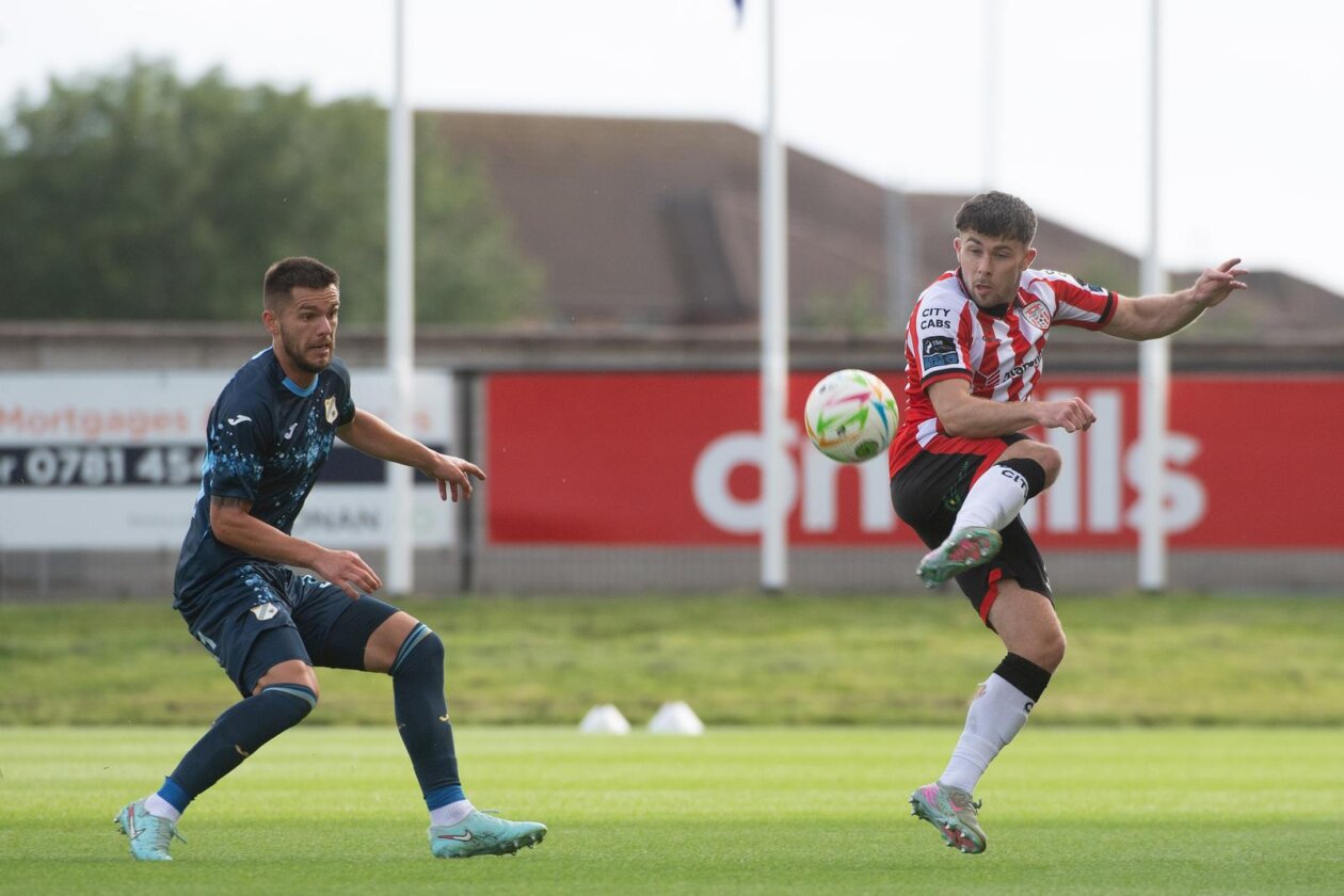 Derry, Sjeverna Irska – Utakmica 2. kola kvalifikacija UEFA Konferencijske lige HNK Rijeke protiv Derry Cityja Derry, Sjeverna Irska – Utakmica 2. kola kvalifikacija UEFA Konferencijske lige HNK Rijeke protiv Derry Cityja