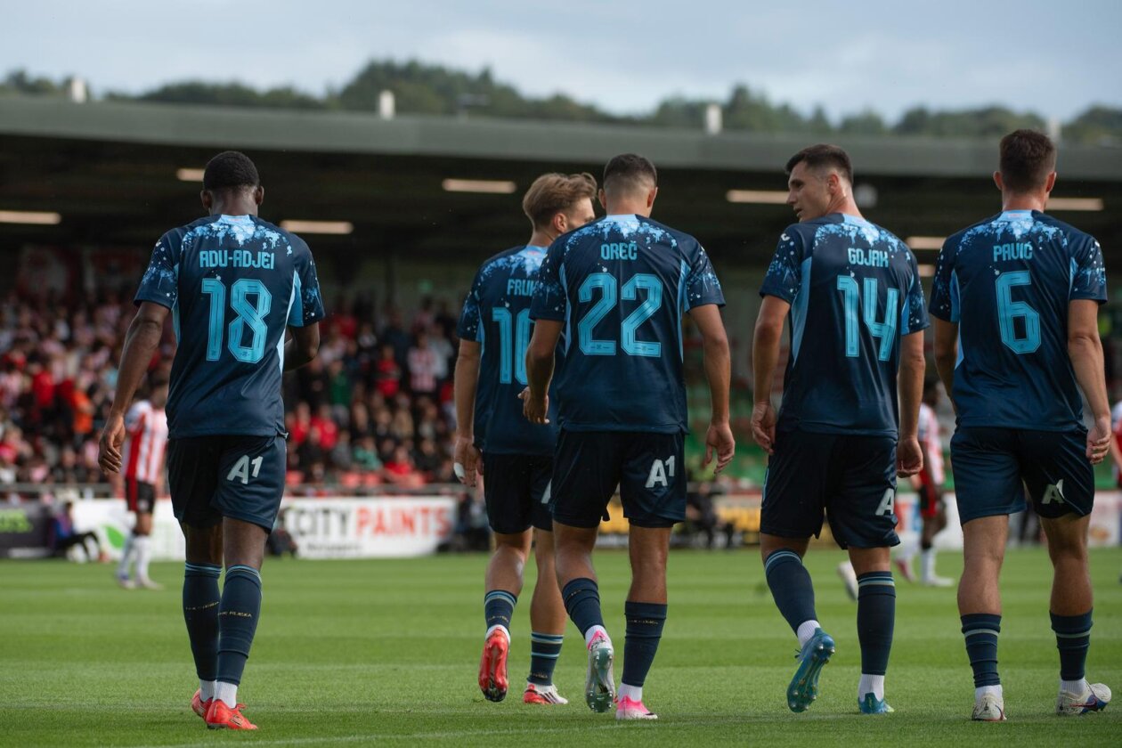 Derry, Sjeverna Irska – Utakmica 2. kola kvalifikacija UEFA Konferencijske lige HNK Rijeke protiv Derry Cityja Derry, Sjeverna Irska – Utakmica 2. kola kvalifikacija UEFA Konferencijske lige HNK Rijeke protiv Derry Cityja