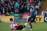 Derry, Sjeverna Irska – Utakmica 2. kola kvalifikacija UEFA Konferencijske lige HNK Rijeke protiv Derry Cityja Derry, Sjeverna Irska – Utakmica 2. kola kvalifikacija UEFA Konferencijske lige HNK Rijeke protiv Derry Cityja