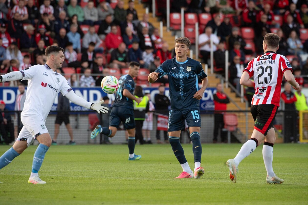Derry, Sjeverna Irska – Utakmica 2. kola kvalifikacija UEFA Konferencijske lige HNK Rijeke protiv Derry Cityja Derry, Sjeverna Irska – Utakmica 2. kola kvalifikacija UEFA Konferencijske lige HNK Rijeke protiv Derry Cityja