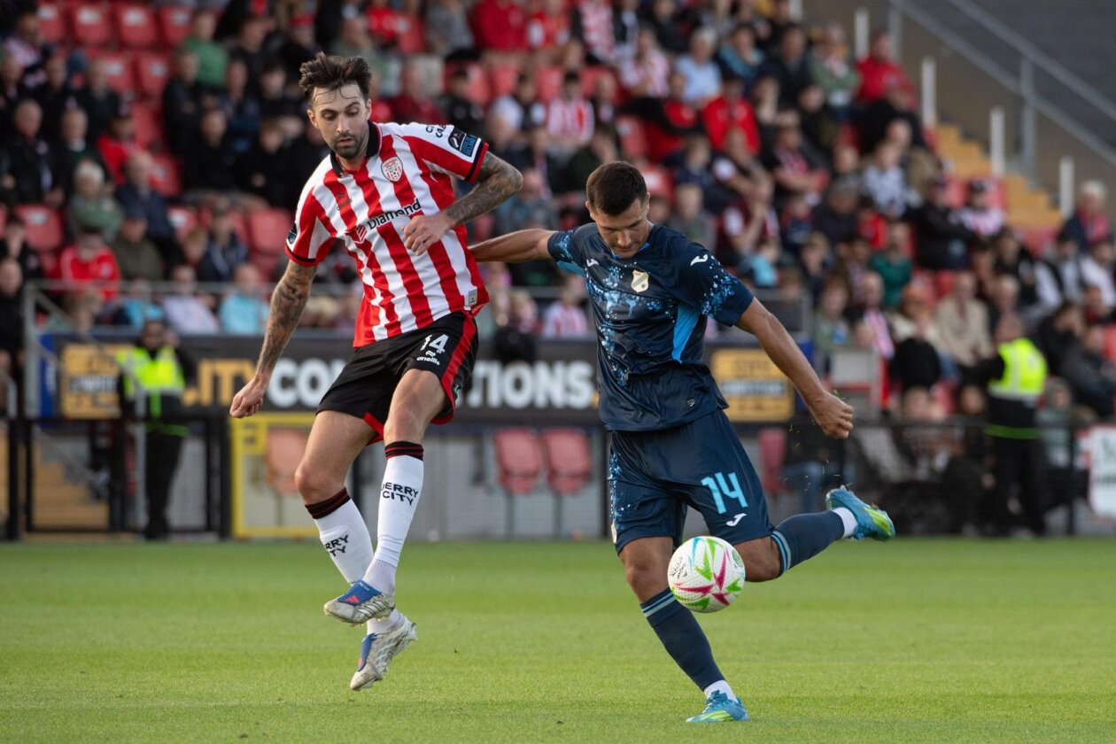 Derry, Sjeverna Irska – Utakmica 2. kola kvalifikacija UEFA Konferencijske lige HNK Rijeke protiv Derry Cityja Derry, Sjeverna Irska – Utakmica 2. kola kvalifikacija UEFA Konferencijske lige HNK Rijeke protiv Derry Cityja