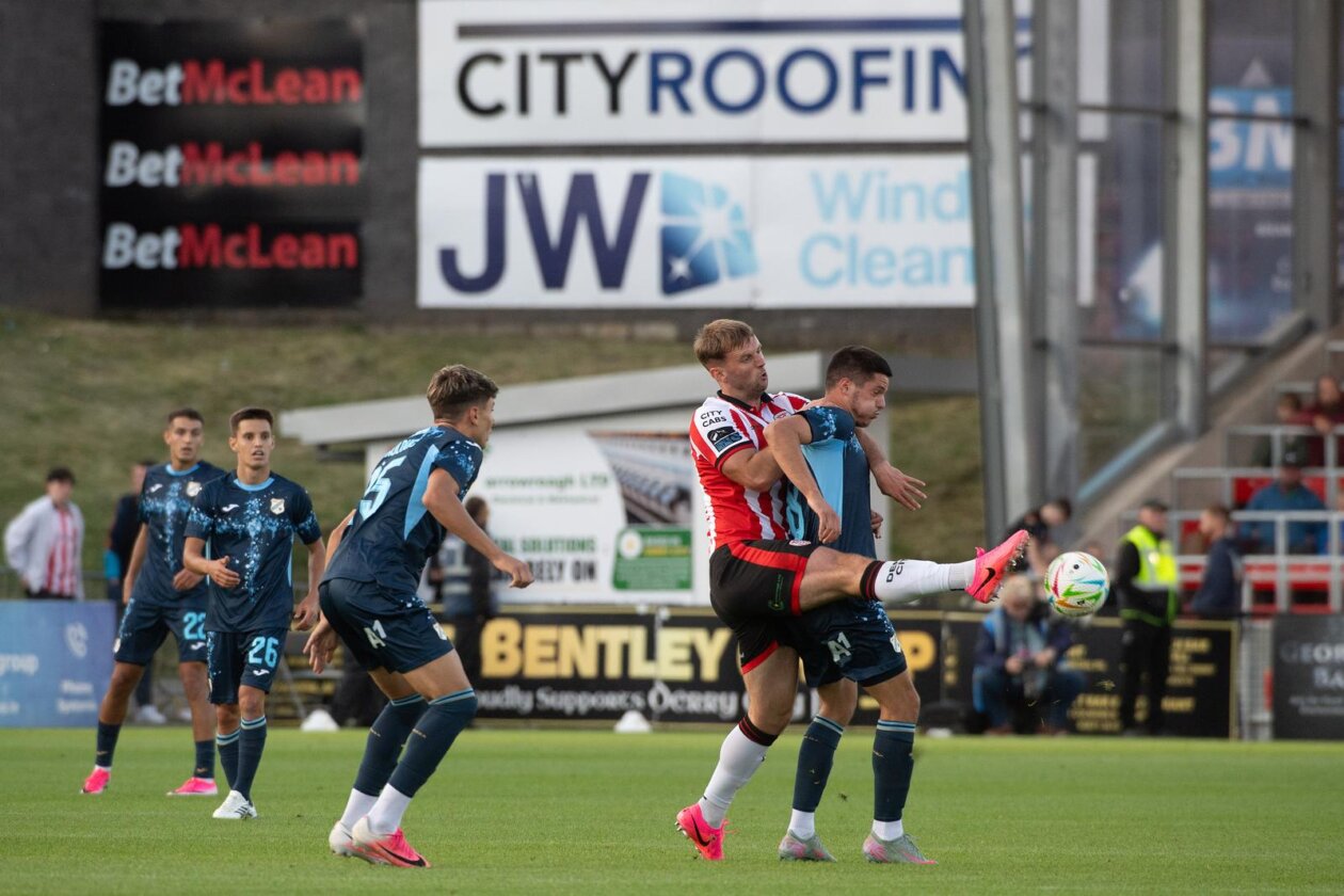Derry, Sjeverna Irska – Utakmica 2. kola kvalifikacija UEFA Konferencijske lige HNK Rijeke protiv Derry Cityja Derry, Sjeverna Irska – Utakmica 2. kola kvalifikacija UEFA Konferencijske lige HNK Rijeke protiv Derry Cityja