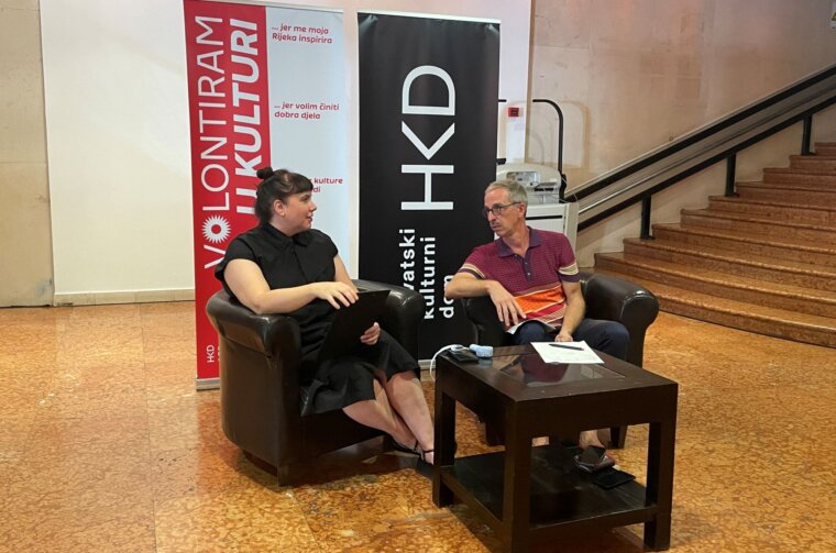 HKD – konferencija za medije_IvanaLucic i EdvinLiveric HKD – konferencija za medije_IvanaLucic i EdvinLiveric