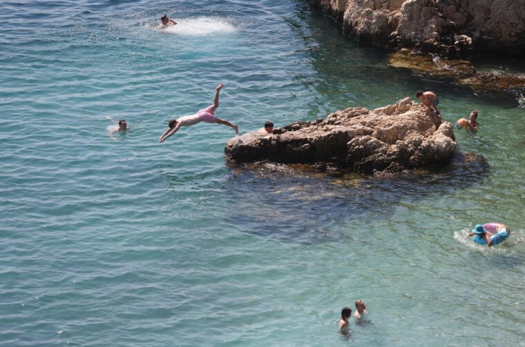 Rijeka: Spas od toplinskog vala na plaži