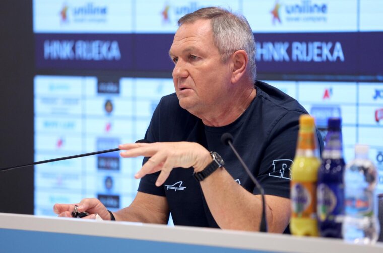 Rijeka: Konferencija za medije HNK Rijeka uoci utakmice protiv Derry Cityja