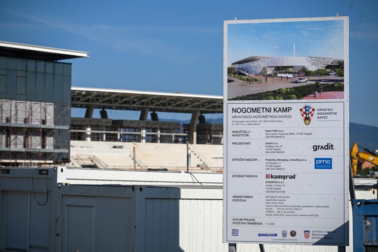 Velika Gorica: Izgradnja novog nogometnog kampa Hrvatskog nogometnog saveza Velika Gorica: Izgradnja novog nogometnog kampa Hrvatskog nogometnog saveza