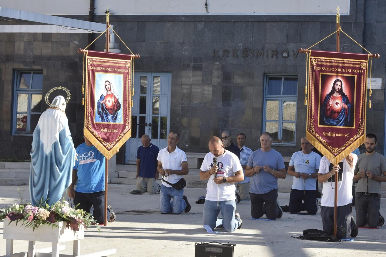 Šibenik: Molitva muške krunice prve subote u mjesecu Šibenik: Molitva muške krunice prve subote u mjesecu
