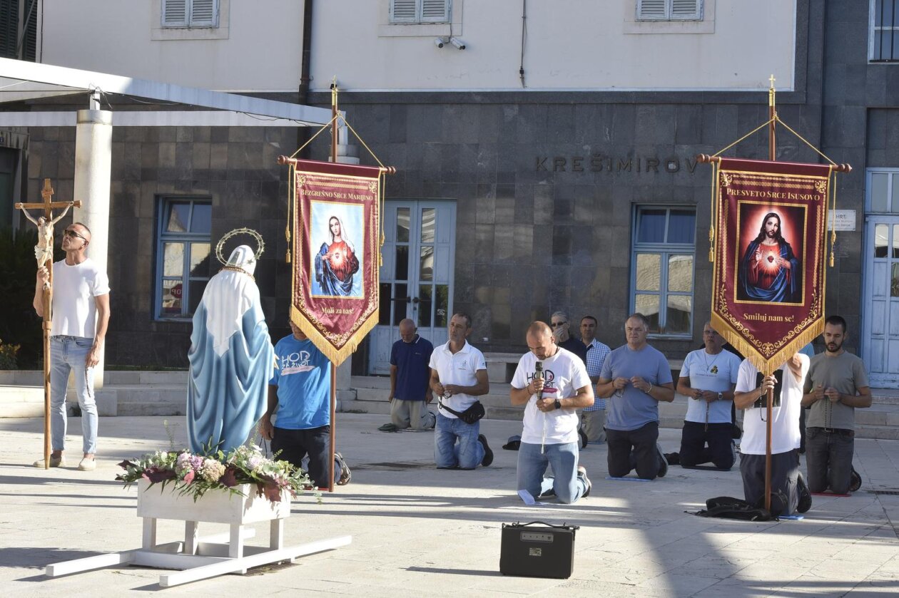 Šibenik: Molitva muške krunice prve subote u mjesecu Šibenik: Molitva muške krunice prve subote u mjesecu