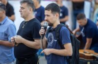 Zagreb: Molitelji na glavnom gradskom trgu prve subote u mjesecu Zagreb: Molitelji na glavnom gradskom trgu prve subote u mjesecu