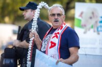 Zagreb: Molitelji na glavnom gradskom trgu prve subote u mjesecu Zagreb: Molitelji na glavnom gradskom trgu prve subote u mjesecu