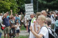 Veliki prosvjed u Zagrebu zbog zagađenja i opasnog otpada u Lici Veliki prosvjed u Zagrebu zbog zagađenja i opasnog otpada u Lici
