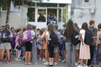 Rijeka: Prvi dan škole u osnovnoj školi Trsat Rijeka: Prvi dan škole u osnovnoj školi Trsat