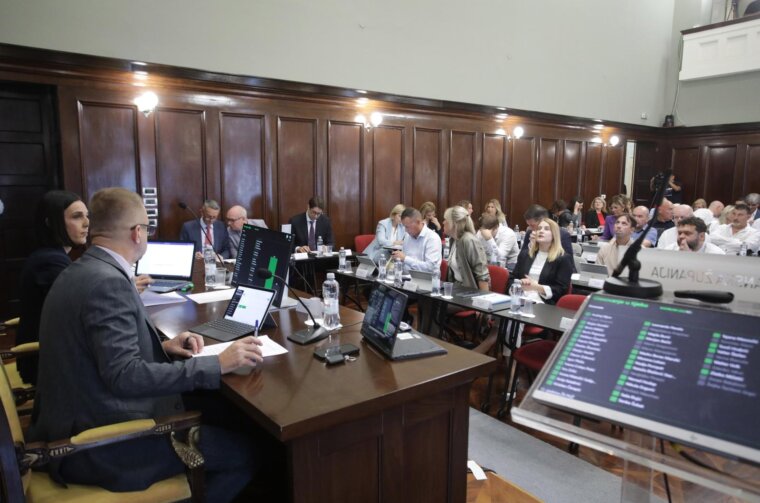 Rijeka: Sjednica Županijske skupštine Primorsko-goranske županije Rijeka: Sjednica Županijske skupštine Primorsko-goranske županije