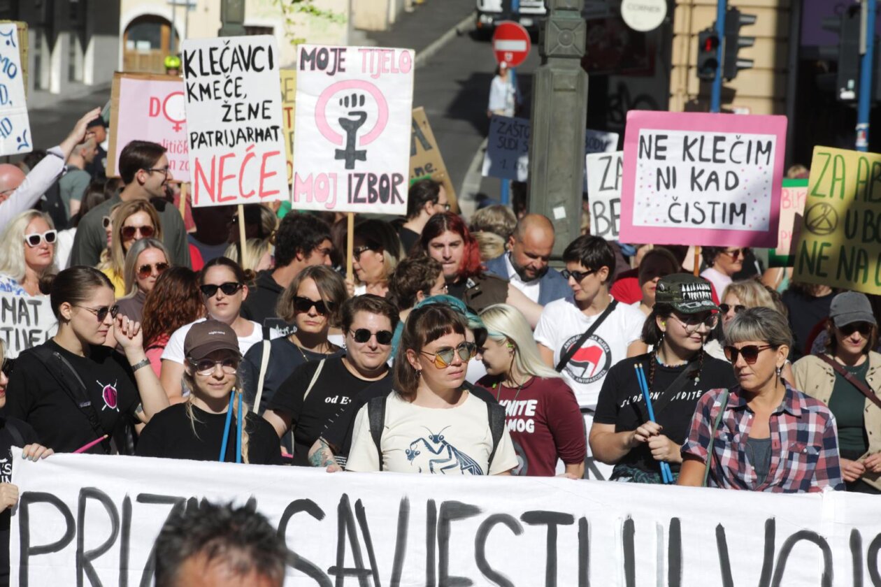 Rijeka: Povorka Hod za slobodu pod nazivom “Naš izbor, naš zakon”
