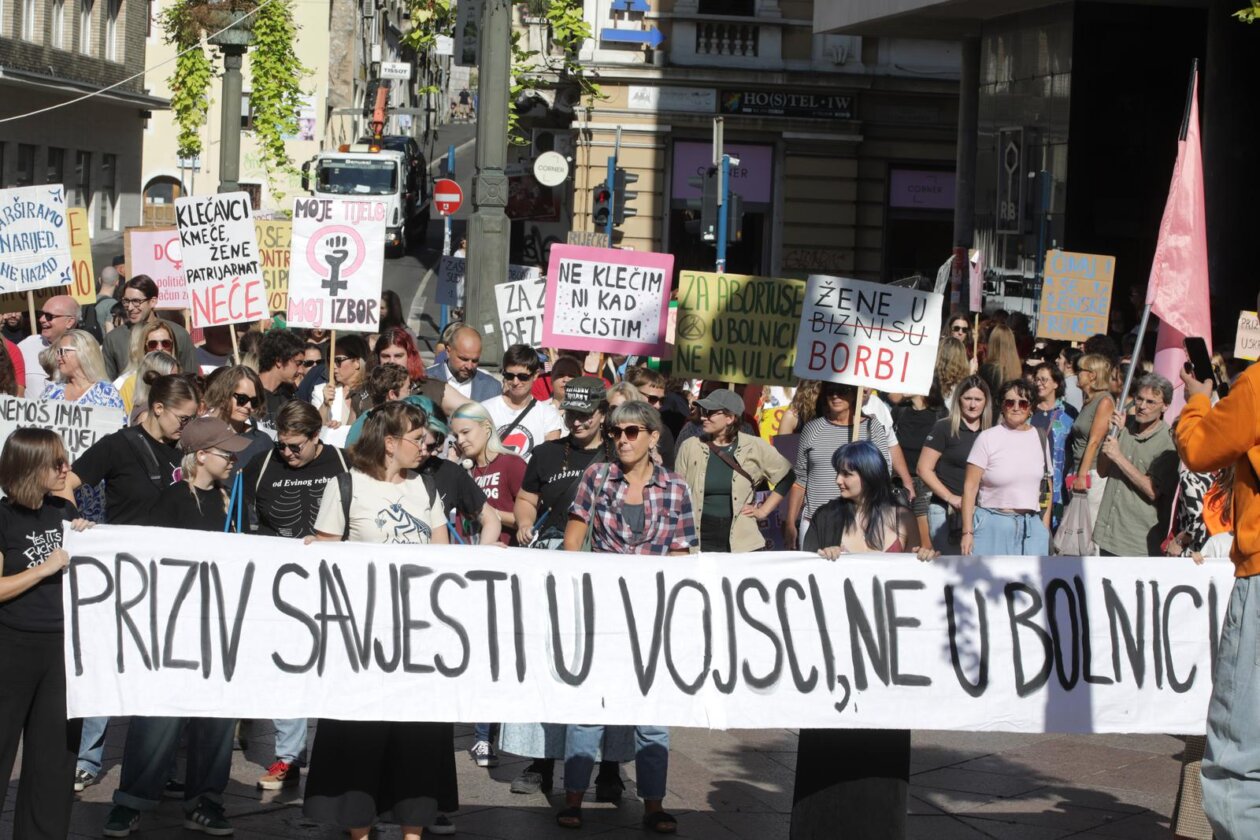 Rijeka: Povorka Hod za slobodu pod nazivom “Naš izbor, naš zakon”