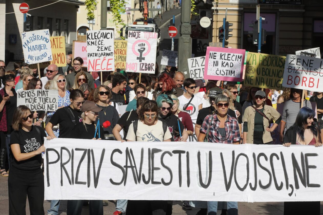 Rijeka: Povorka Hod za slobodu pod nazivom “Naš izbor, naš zakon”
