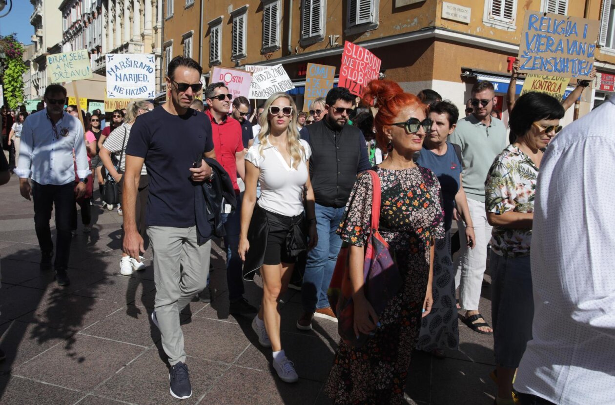 Rijeka: Povorka Hod za slobodu pod nazivom “Naš izbor, naš zakon”