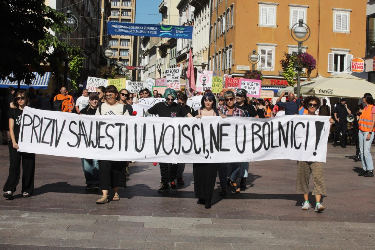 Rijeka: Povorka Hod za slobodu pod nazivom “Naš izbor, naš zakon”