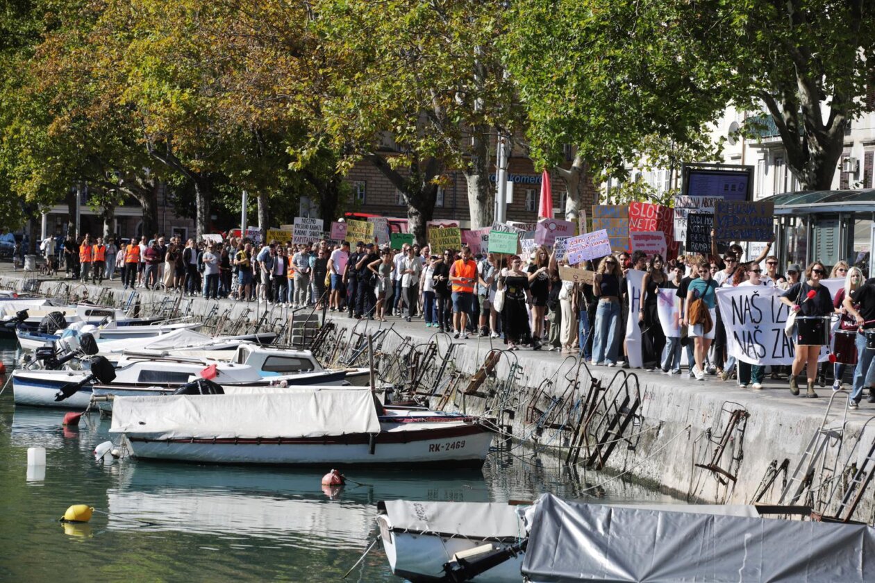 Rijeka: Povorka Hod za slobodu pod nazivom “Naš izbor, naš zakon”