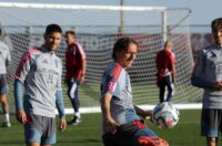 Rijeka: Hrvatski nogometni reprezetativci odradili trening