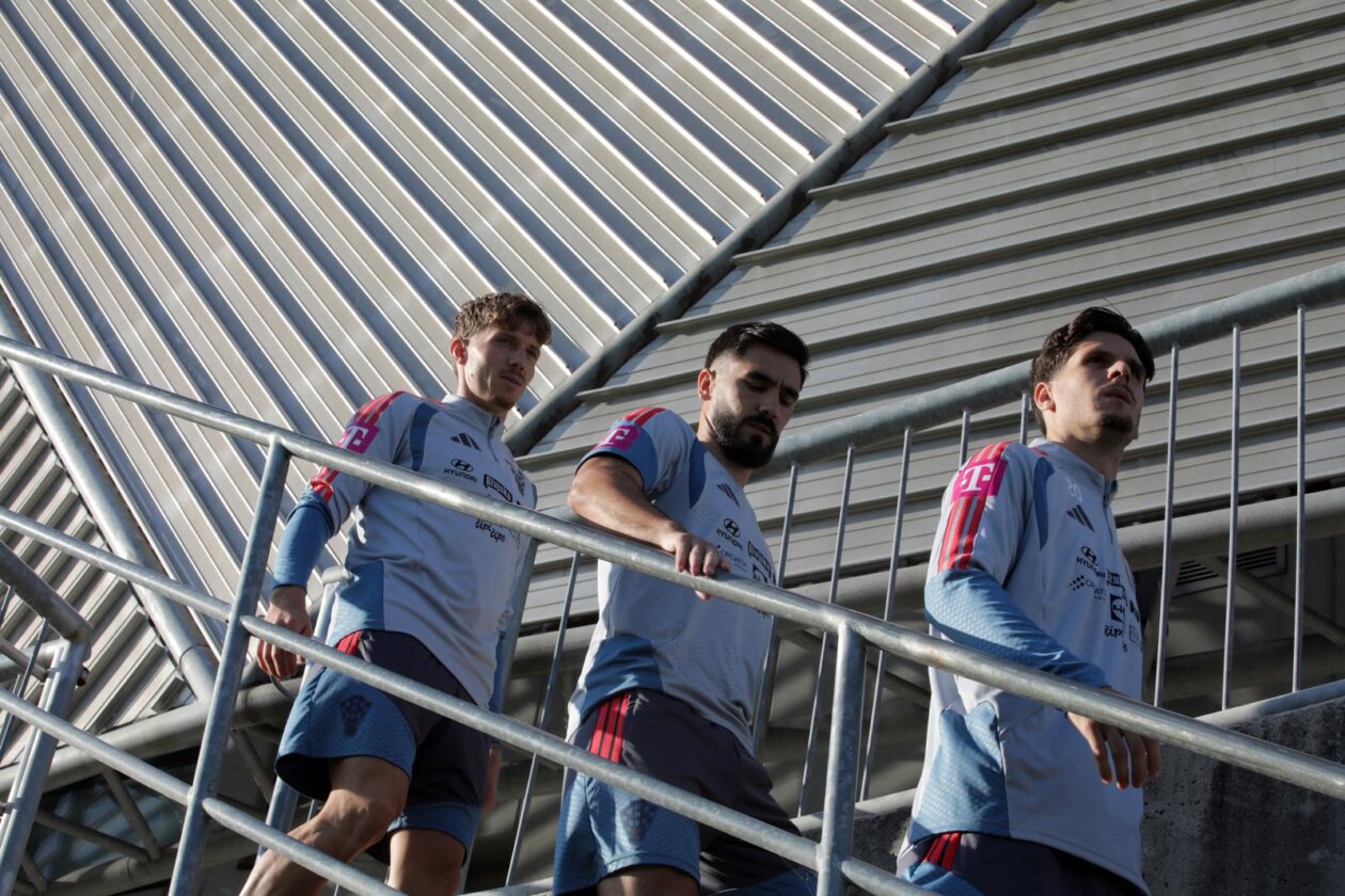 Rijeka: Hrvatski nogometni reprezetativci odradili trening