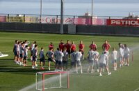 Rijeka: Hrvatski nogometni reprezetativci odradili trening