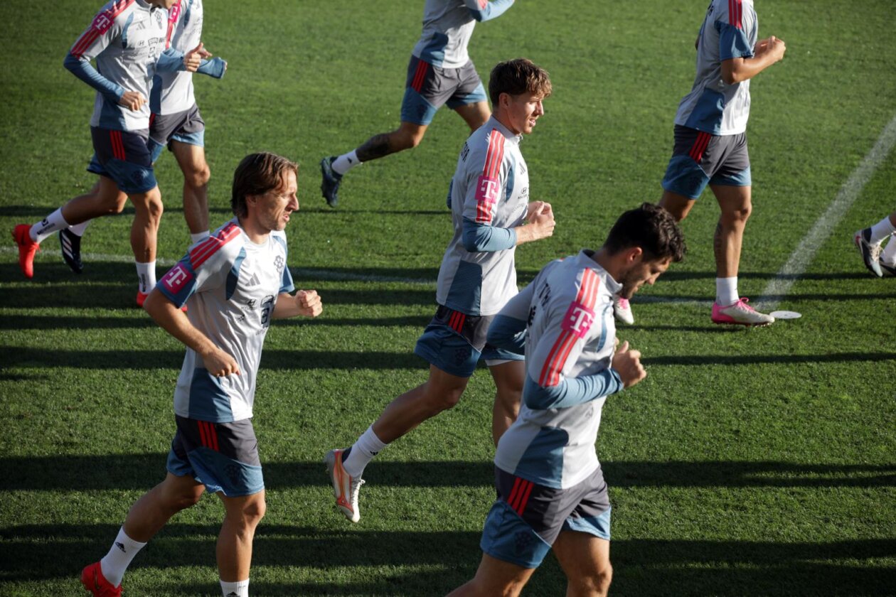 Rijeka: Hrvatski nogometni reprezetativci odradili trening