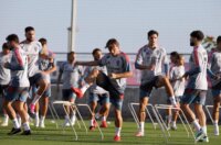 Rijeka: Hrvatski nogometni reprezetativci odradili trening
