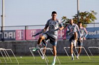 Rijeka: Hrvatski nogometni reprezetativci odradili trening