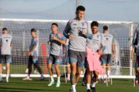 Rijeka: Hrvatski nogometni reprezetativci odradili trening