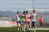 Rijeka: Hrvatski nogometni reprezetativci odradili trening