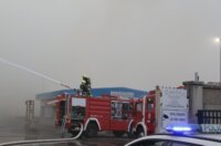 Rijeka: Izbio požar u skladištu Metisa na Kukuljanovu