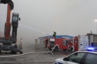 Rijeka: Izbio požar u skladištu Metisa na Kukuljanovu