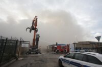 Rijeka: Izbio požar u skladištu Metisa na Kukuljanovu