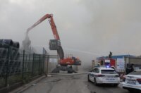Rijeka: Izbio požar u skladištu Metisa na Kukuljanovu