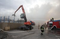 Rijeka: Izbio požar u skladištu Metisa na Kukuljanovu