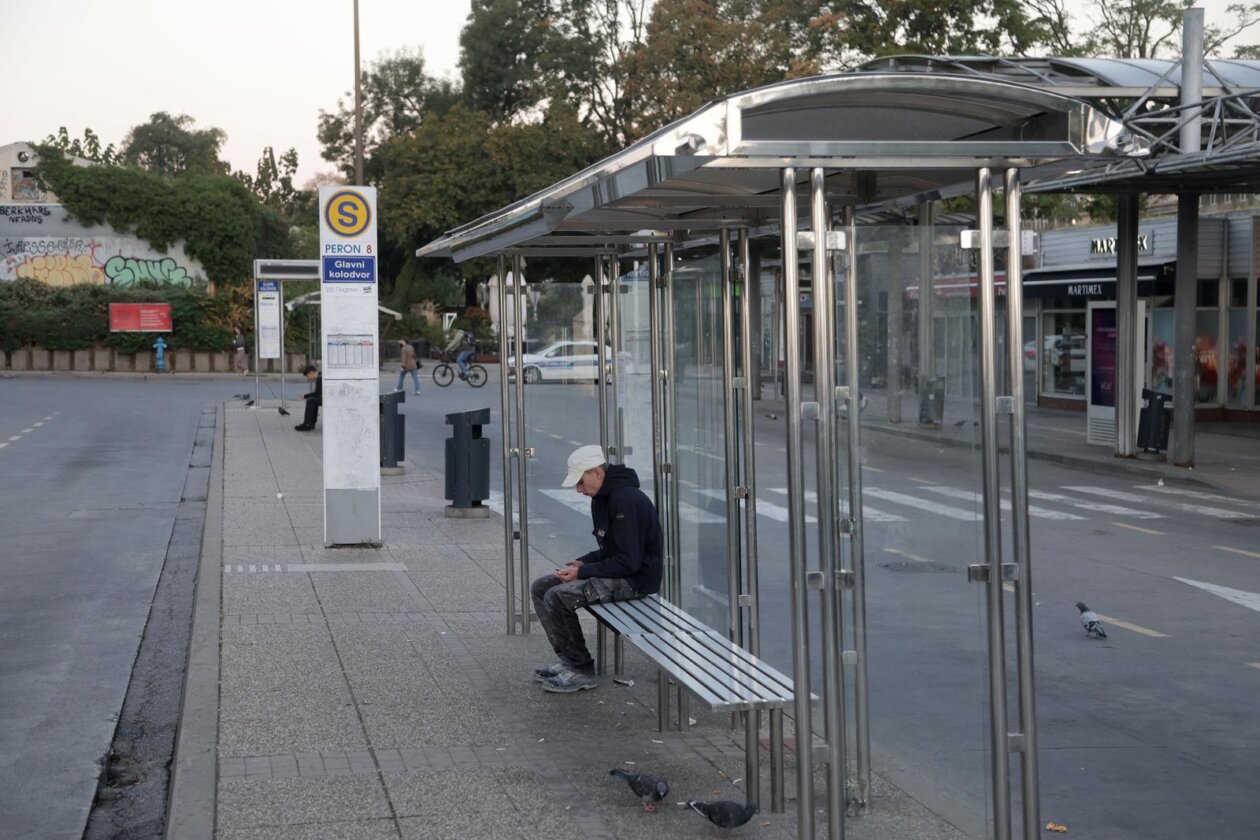 Zagreb: Štrajk ZET-a na Glavnom kolodvoru