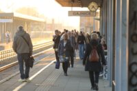 Zagreb: Gužva na željezničkoj stanici u Gajnicama
