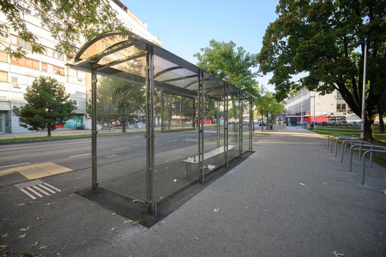 Zagrebački kvart Prečko za vrijeme štrajka ZET-a