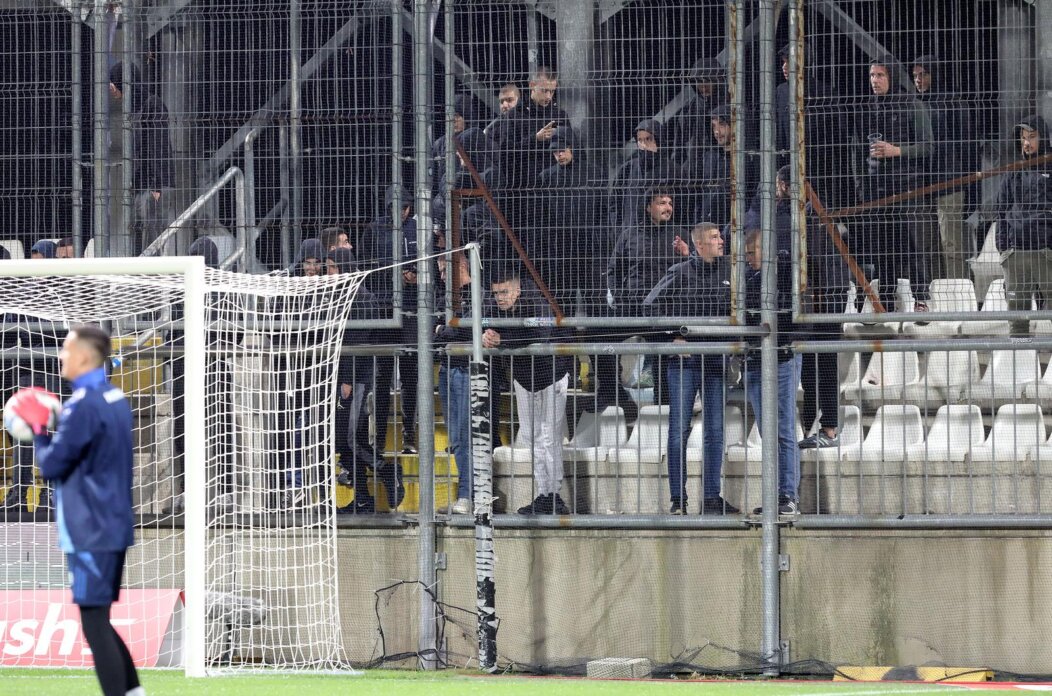 Rijeka: Zagrijavanje igrača prije utakmice između Rijeke i Hajduka