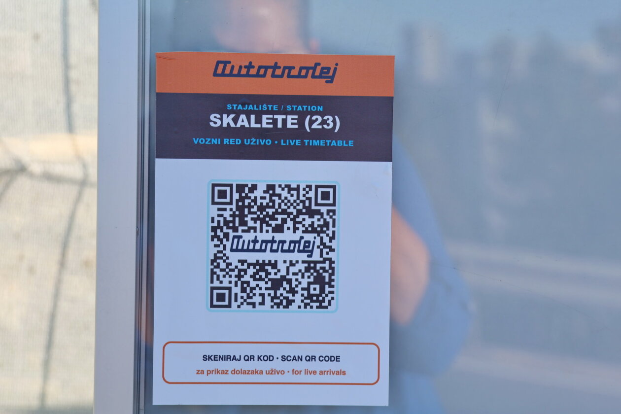 Autobusna stanica Skalete linija 1