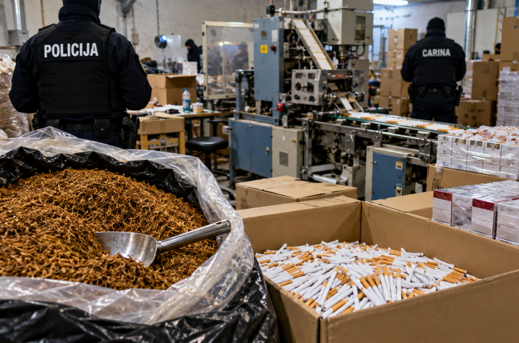 POLICIJA TVORNICA CIGARETA CHAT GPT