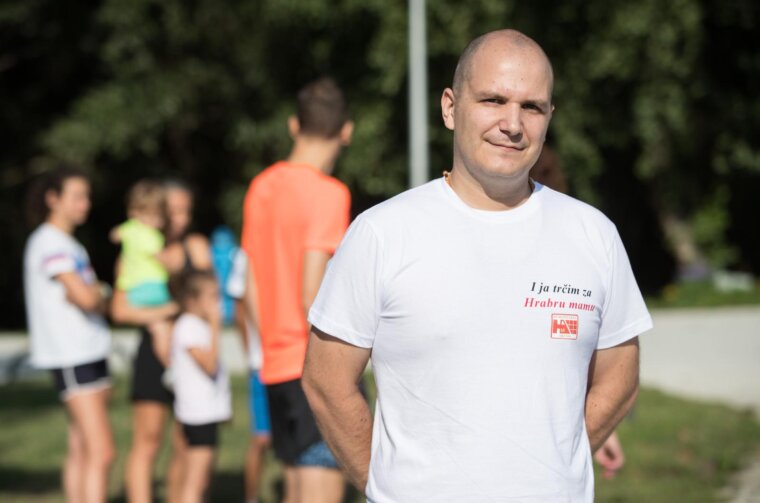 Uz jezero Bundek održana humanitarna utrka pod nazivom “Hrabra mama želi živjeti”