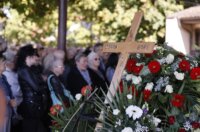Posljednji ispraćaj Gorana Bareta na Gradskom groblju u Vinkovcima