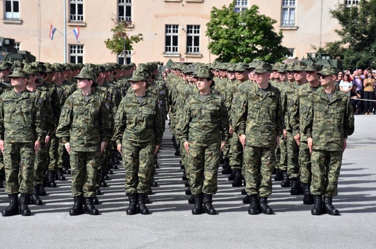 Požega: Svečana prisega ročnika na temeljnom vojnom osposobljavanju Požega: Svečana prisega ročnika na temeljnom vojnom osposobljavanju