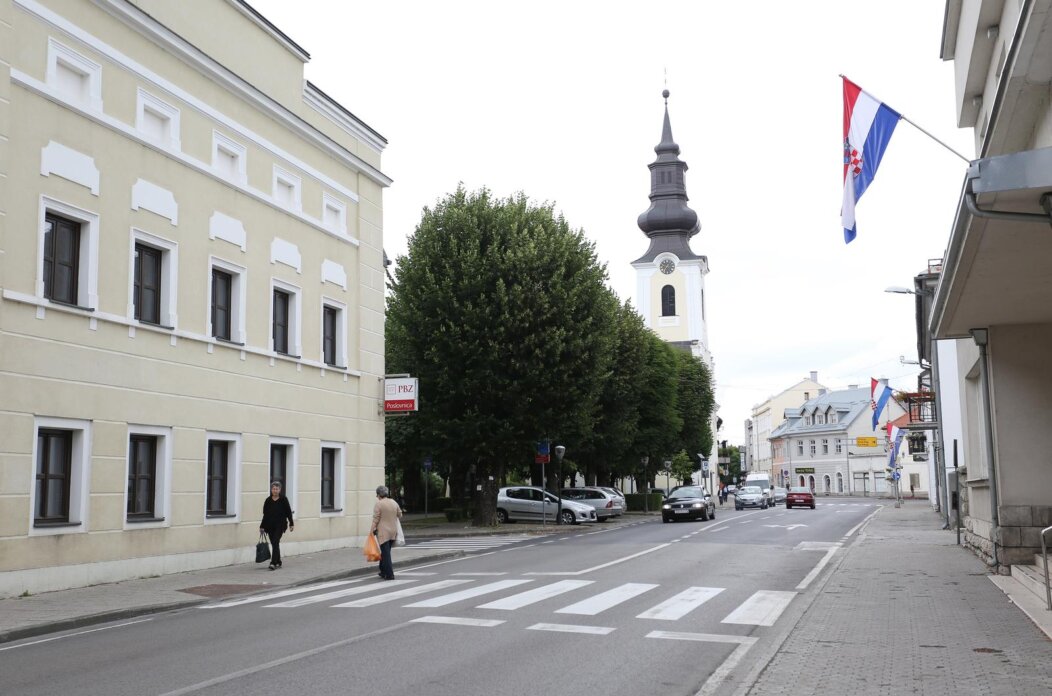 Središte grada Gospića